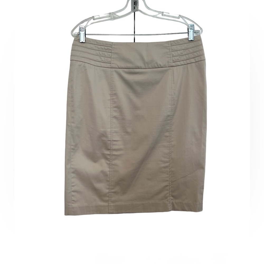 Women’s Kenar Khaki Pencil Skirt (Size 8)